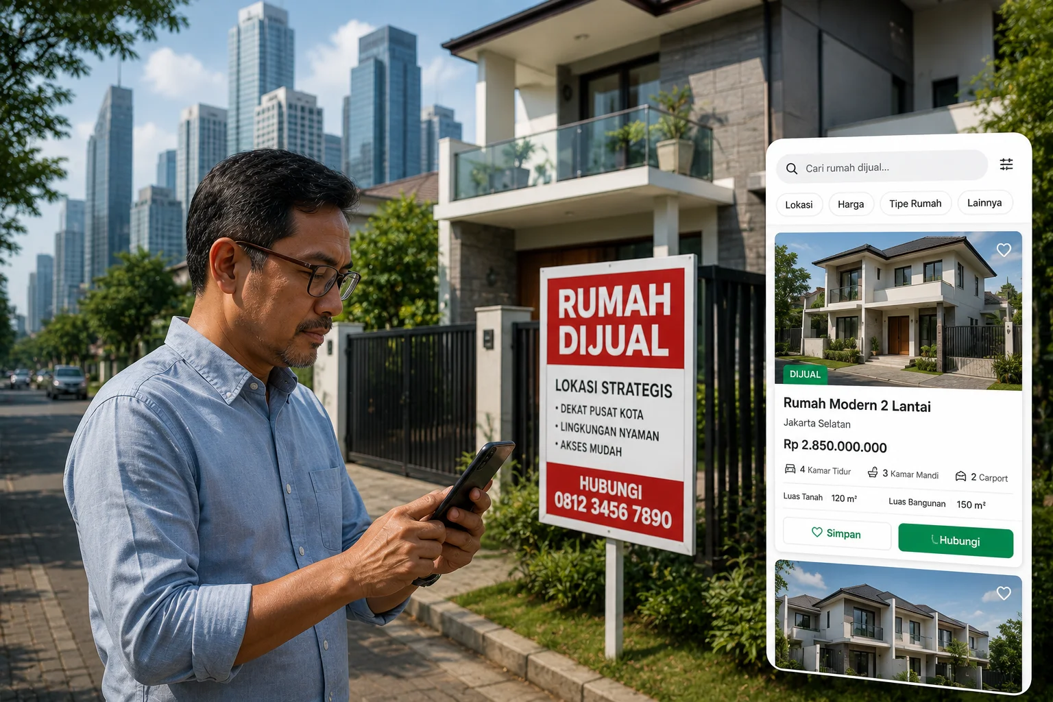 Cara Mencari Rumah Dijual Terdekat dari Lokasi Saya, Mudah dan Cepat