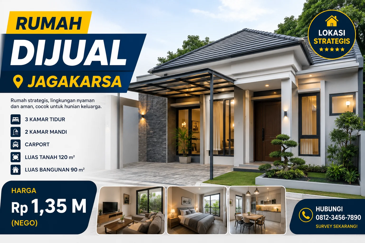 20+ Rumah Dijual Jagakarsa 2026, Mulai 300 Jutaan