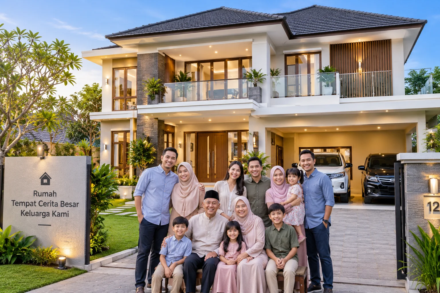 10 Desain Rumah untuk Keluarga Besar yang Nyaman dan Modern 2026